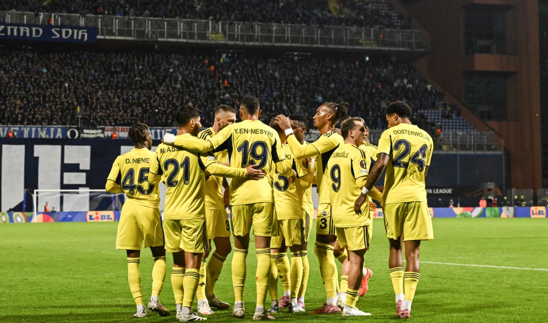 Fenerbahçe, UEFA Avrupa Ligi’ndeki ilk sınavında Dinamo Zagreb’e deplasmanda 3-1
