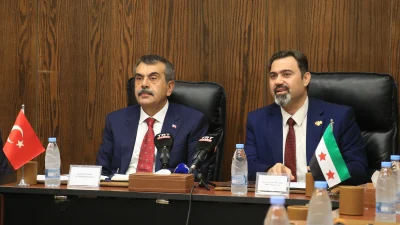 Milli Eğitim Bakanı Yusuf Tekin, Şam’da gerçekleştirdiği resmi temaslarda Suriyeli