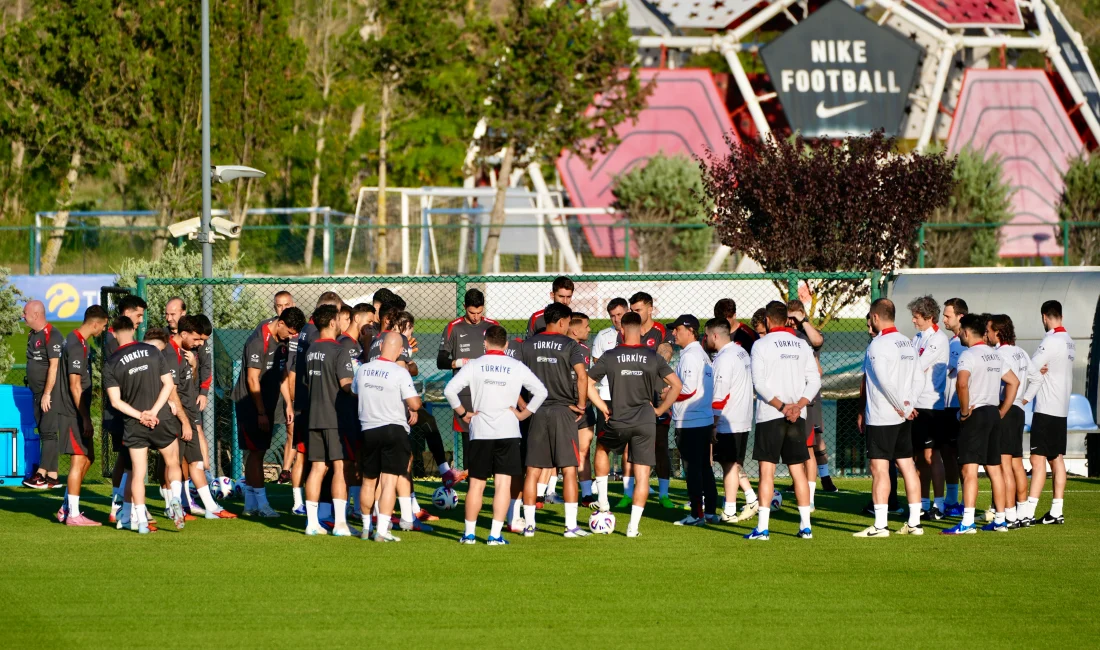 A Milli Takım, Gürcistan deplasmanı öncesi Dünya Kupası Elemeleri hazırlıklarına
