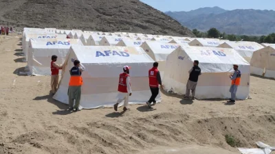 AFAD, Afganistan’da meydana gelen deprem sonrası barınma, beslenme ve hijyen
