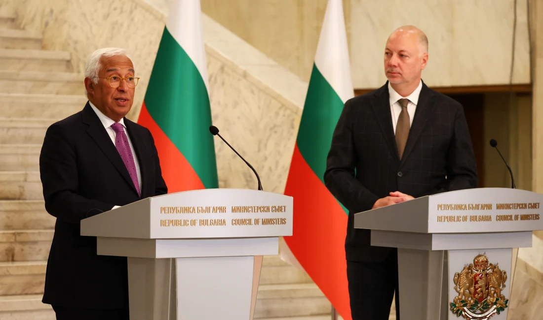 Avrupa Konseyi Başkanı Antonio Costa, Bulgaristan ziyaretinde Ukrayna’ya yönelik AB