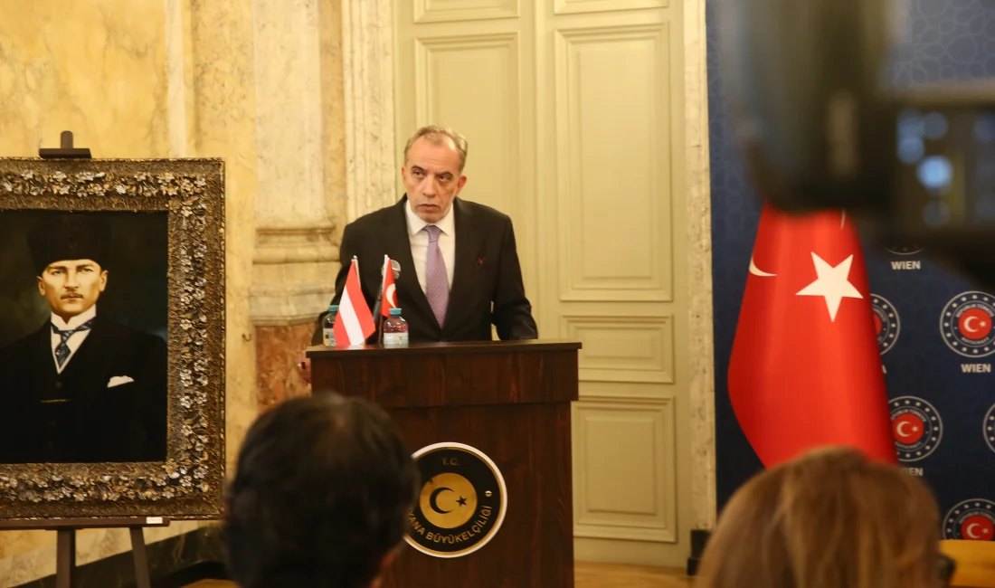 Türkiye’nin Viyana Büyükelçiliği, 30 Ağustos Zafer Bayramı dolayısıyla resepsiyon düzenledi.