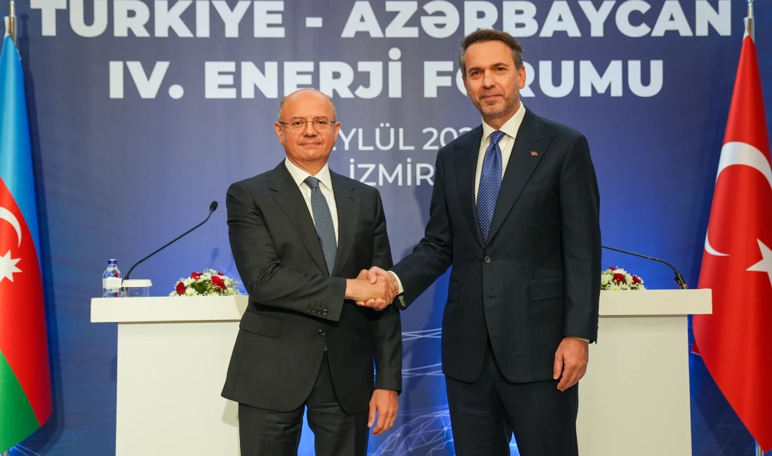 Enerji Bakanı Bayraktar, İzmir’de Azerbaycanlı mevkidaşıyla yaptığı toplantıda, iki ülkenin