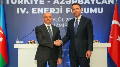 Enerji Bakanı Bayraktar, İzmir’de Azerbaycanlı mevkidaşıyla yaptığı toplantıda, iki ülkenin