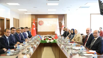 Bakan Mahinur Özdemir Göktaş, Azerbaycanlı mevkidaşı Anar Aliyev ile Ankara’da