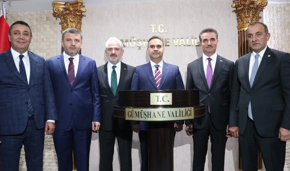 Bakan Kacır: Türkiye Yüzyılı, Milletimizin İradesi ve İnancıdır Bakan Kacır, Gümüşhane’de Türkiye Yüzyılı vizyonunu anlattı: “Geçmişin birikimiyle geleceğe