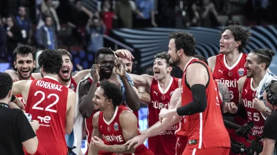 EuroBasket 2025’te finale çıkan A Milli Basketbol Takımı, Cumhurbaşkanı Erdoğan