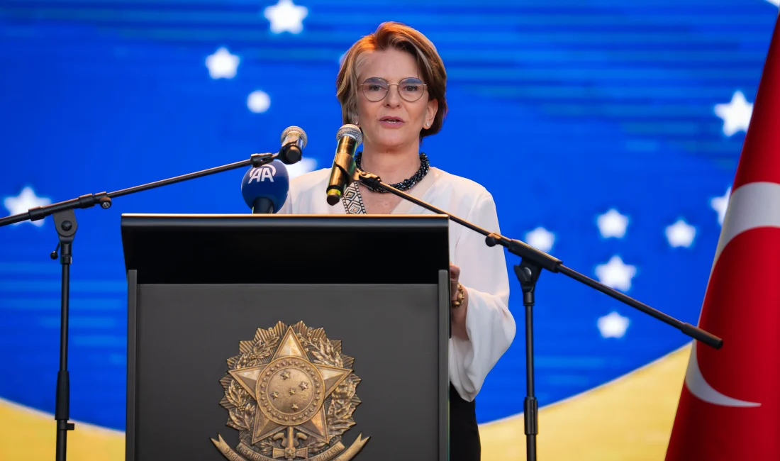 Ankara’da düzenlenen resepsiyonla Brezilya’nın Ulusal Günü kutlandı, iki ülke arasındaki