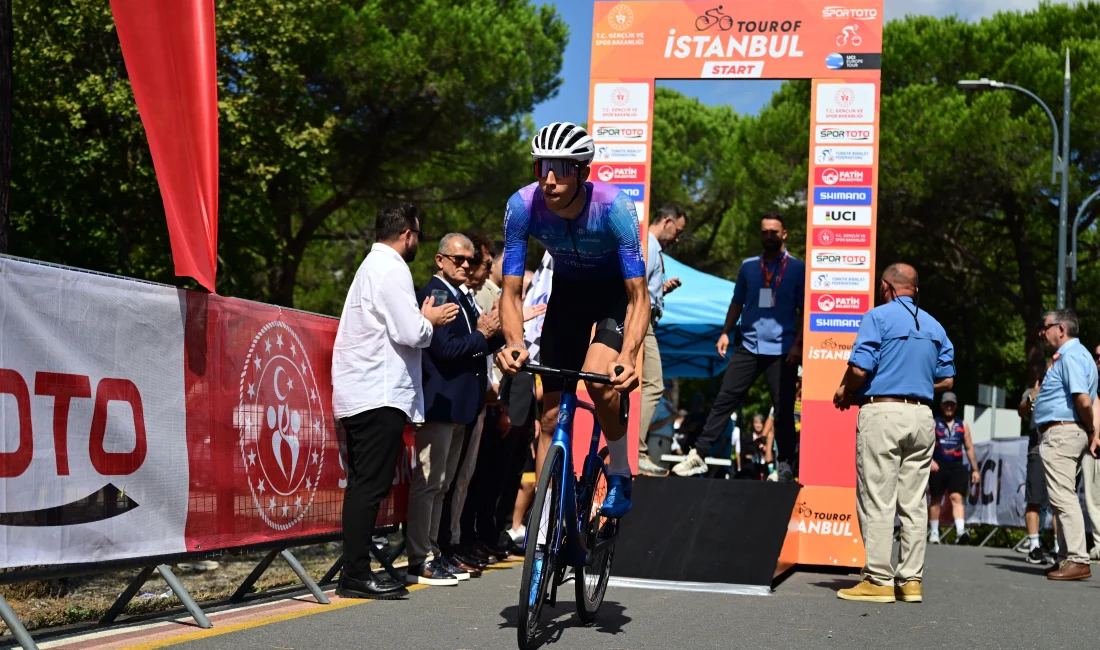 Uluslararası İstanbul Bisiklet Turu’nun ilk etabı Beykoz’da 7,5 kilometrelik zamana
