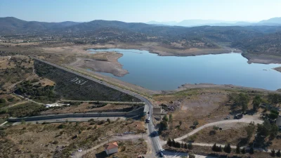 Muğla’nın Bodrum ilçesinde su kaynaklarındaki azalma nedeniyle kış aylarına kadar