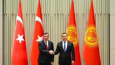 Cumhurbaşkanı Yardımcısı Yılmaz, Kırgızistan’da Ata Beyit Ulusal Tarih ve Anıt