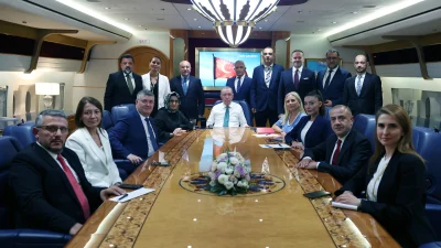 Cumhurbaşkanı Erdoğan, Katar dönüşü yaptığı açıklamada İsrail’in Hamas heyetine saldırısını