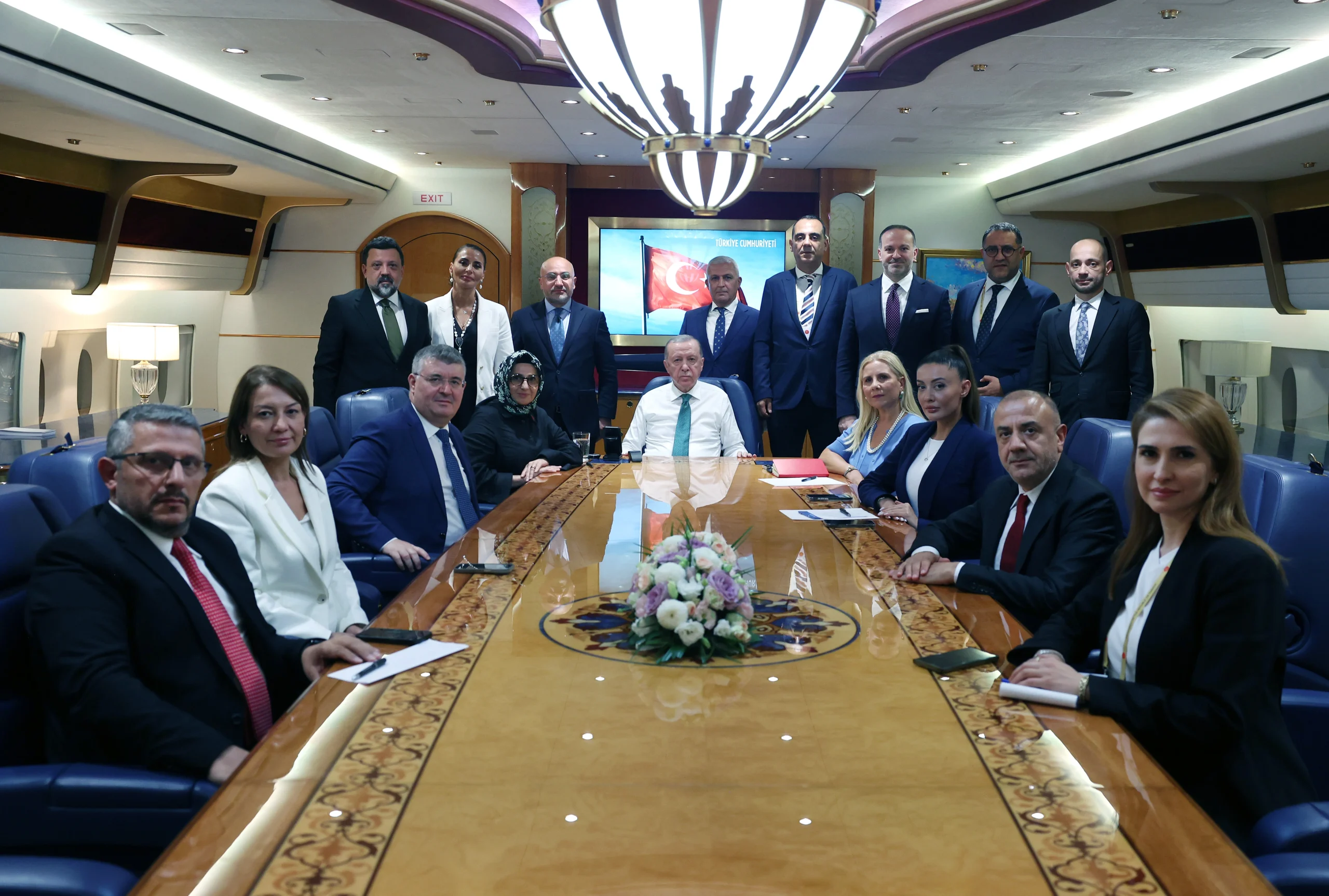 Cumhurbaşkanı Erdoğan, Katar dönüşü yaptığı açıklamada İsrail’in Hamas heyetine saldırısını