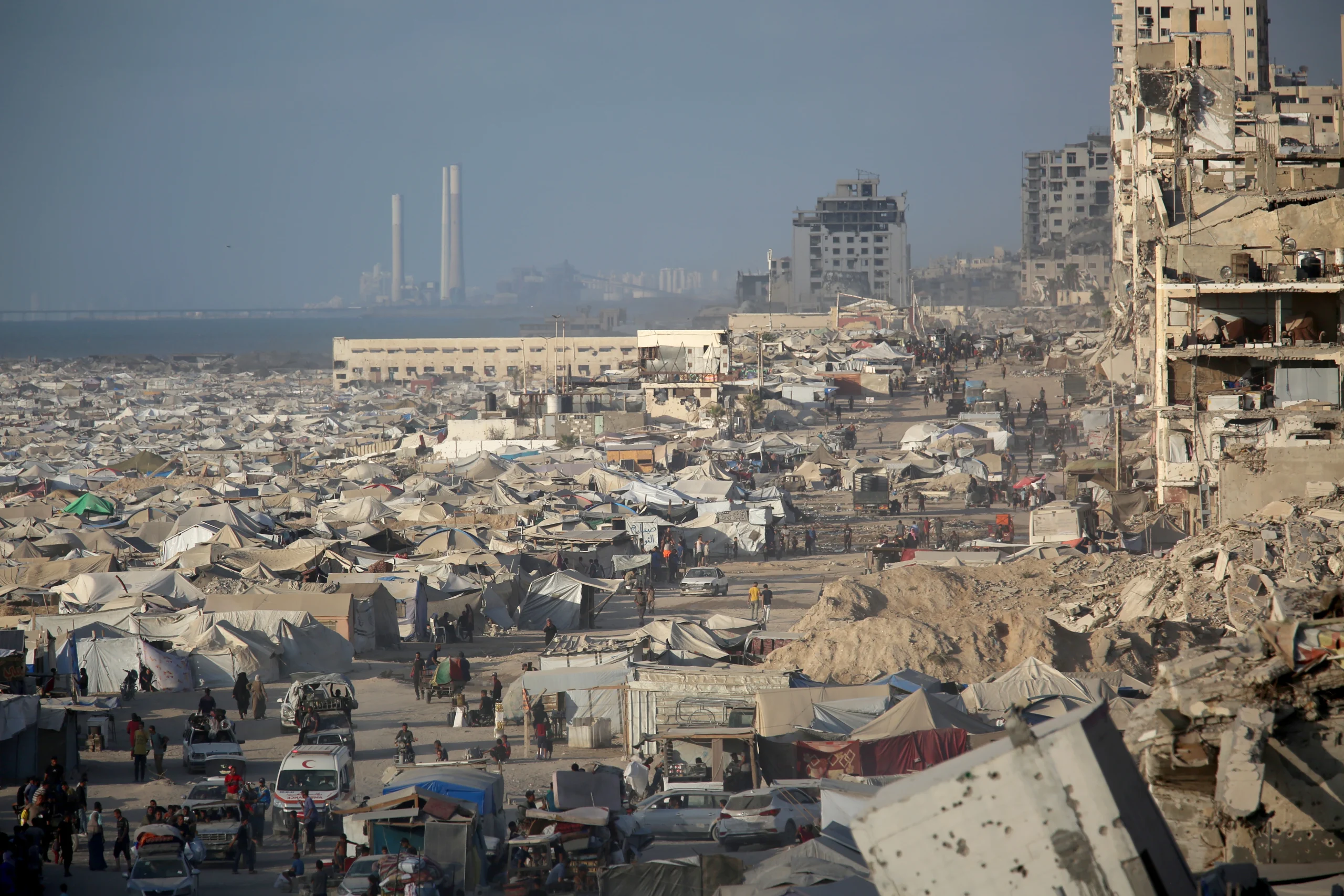 Mısır ve ABD, Gazze’de ateşkes için ortak çabaları masaya yatırırken,