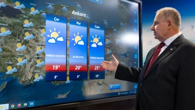 Meteoroloji, bu hafta Türkiye’nin batı bölgelerinde sağanak yağış ve kuvvetli