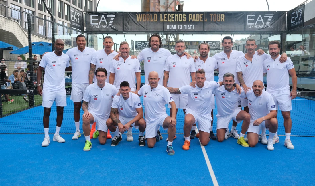 Francesco Totti, Luca Toni ve Marco Materazzi, İstanbul’da buluşarak hem