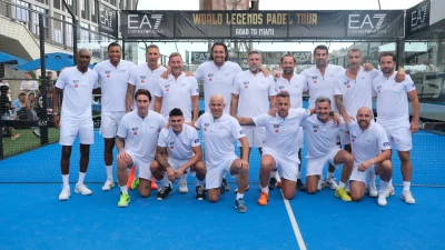 Francesco Totti, Luca Toni ve Marco Materazzi, İstanbul’da buluşarak hem