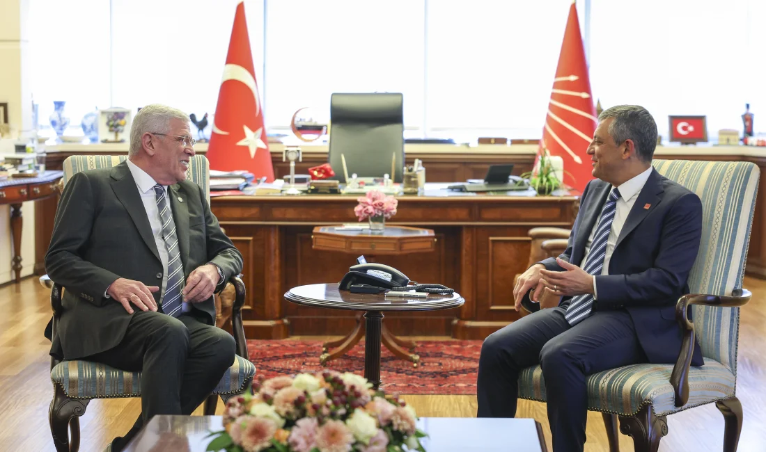 CHP Genel Başkanı Özgür Özel ile İYİ Parti Genel Başkanı