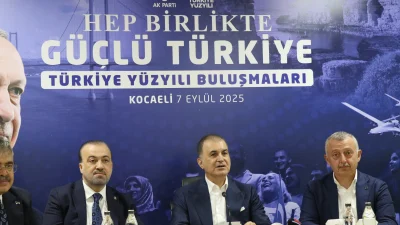 Ömer Çelik, Kocaeli’nde yaptığı açıklamada “Terörsüz Türkiye” hedefini yineledi, CHP