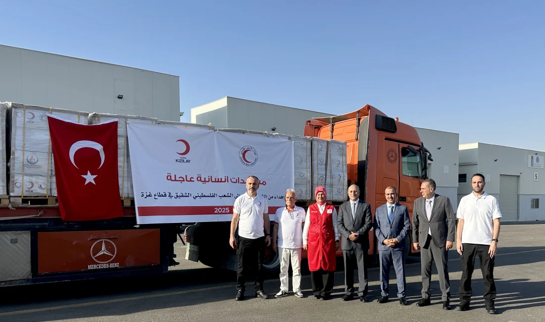 Türk Kızılay, Amman’da Gazzeli ailelere gıda desteği sağladı, Ürdün işbirliğiyle