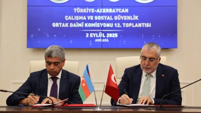 Türkiye ve Azerbaycan, çalışma hayatı ve sosyal güvenlik başta olmak