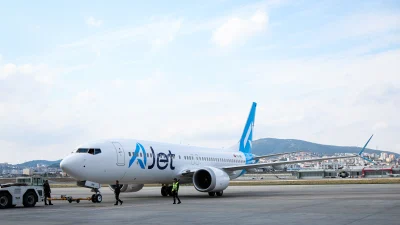 AJet’in TC-OHE tescilli Boeing 737-8 MAX tipi uçağı ABD’den 13