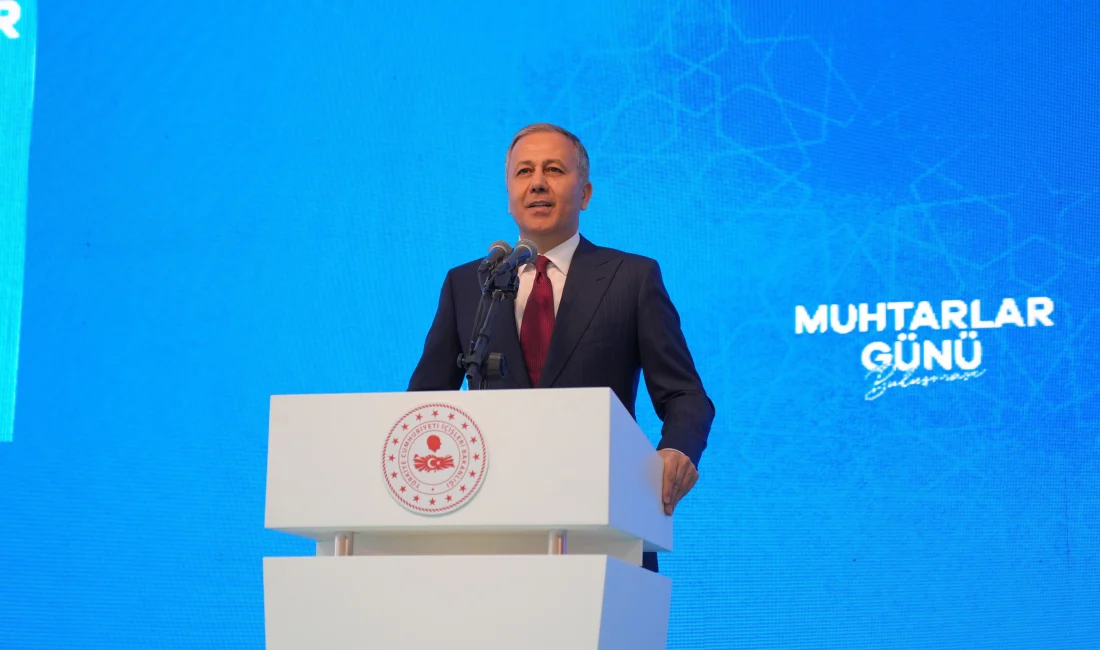 İçişleri Bakanı Yerlikaya, Diyarbakır’daki Muhtarlar Günü programında muhtarlığın önemine vurgu