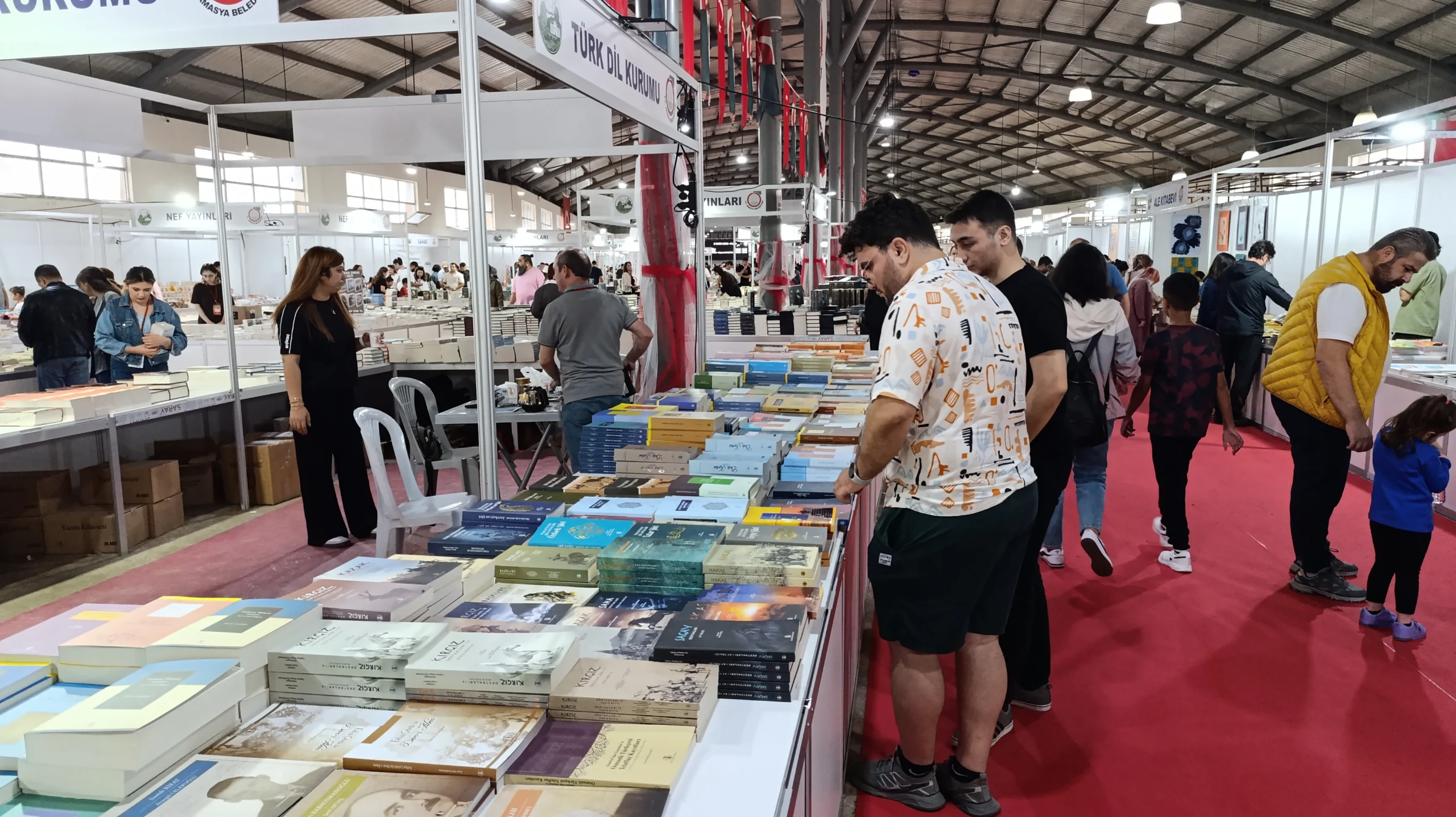 Amasya’da ilk kez düzenlenen Kitap Fuarı, yayınevleri ve kitapseverlerin buluşma