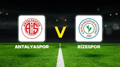 Antalyaspor–Ç.Rizespor Süper Lig maçı 3 Ekim Cuma saat 20.00’de Antalya