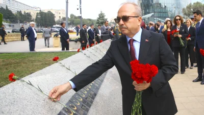 Türkiye Cumhuriyeti’nin 102. kuruluş yıl dönümü, Bakü’de düzenlenen resmi törenler