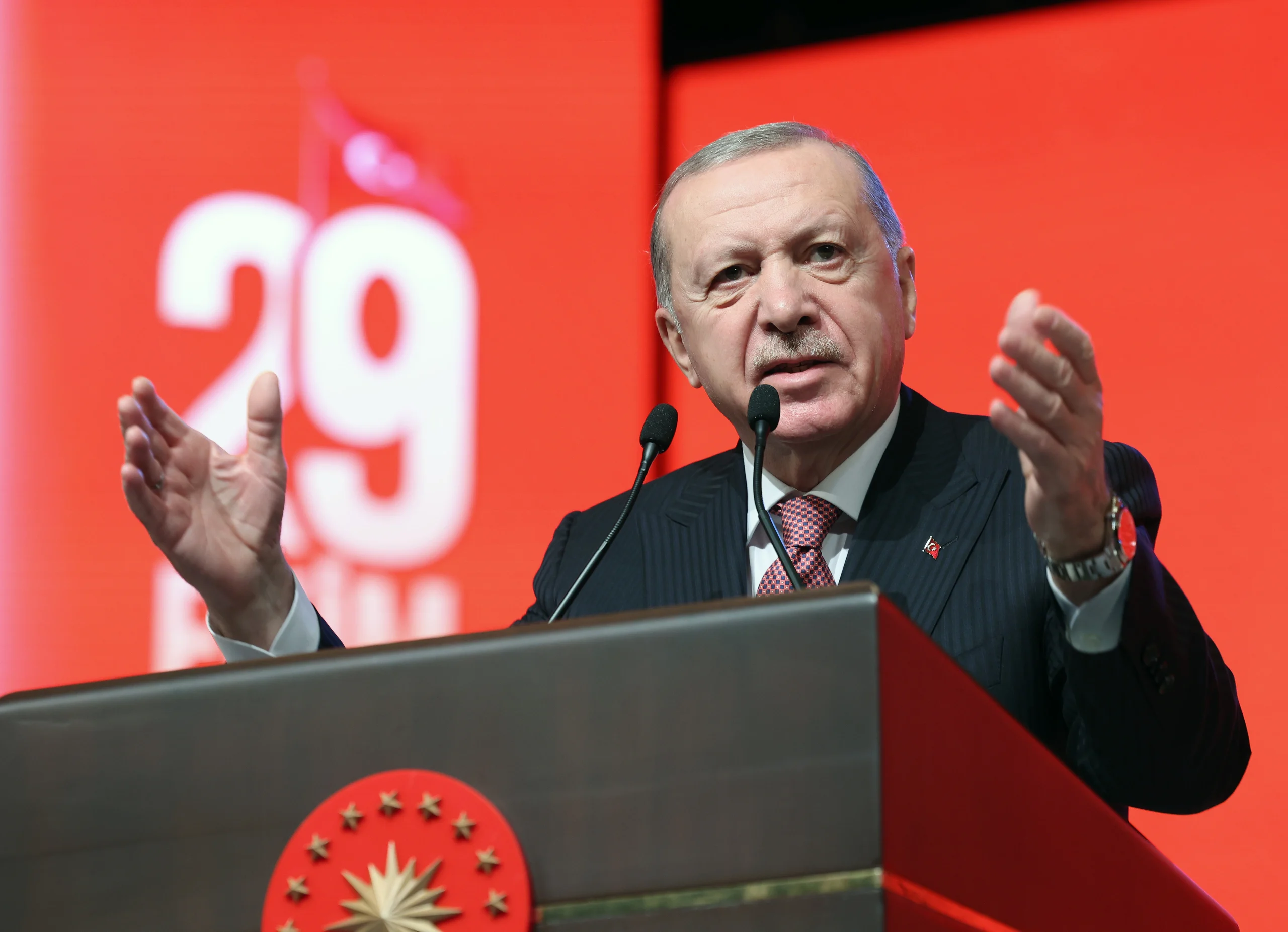 Cumhurbaşkanı Erdoğan, 29 Ekim Cumhuriyet Bayramı’nda yaptığı konuşmada milli iradenin