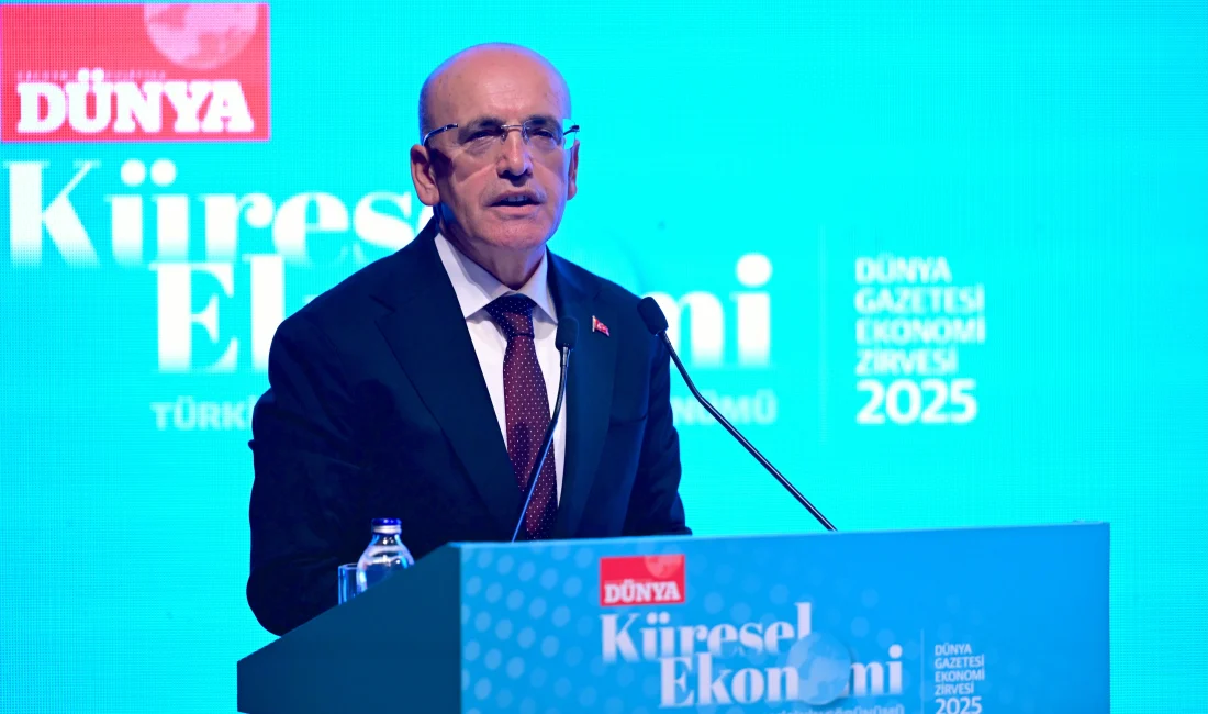 Hazine ve Maliye Bakanı Mehmet Şimşek, Dünya Gazetesi Ekonomi Zirvesi'nde