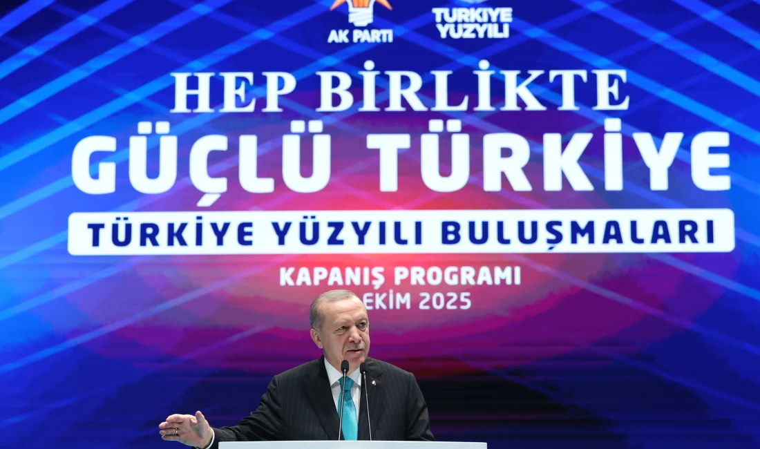 Cumhurbaşkanı Erdoğan, Türkiye Yüzyılı Buluşmaları'nın kapanışında yaptığı konuşmada birlik ve