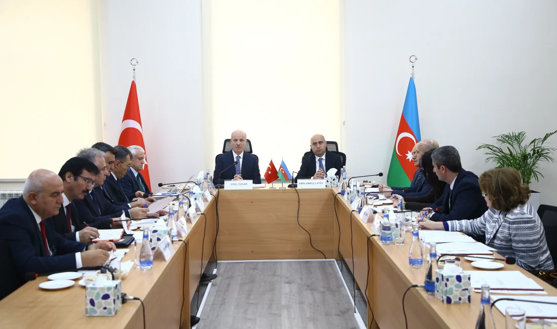 YÖK Başkanı Özvar, Bakü’deki Türkiye-Azerbaycan Üniversitesi toplantısında, üniversitenin sadece Azerbaycan’a