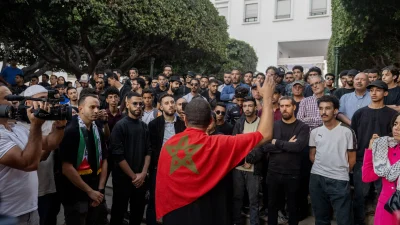 Fas'ın birçok kentinde gençlerin öncülüğünde düzenlenen protestolar 7. gününde devam