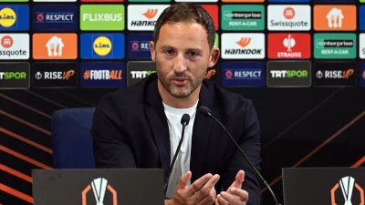 Fenerbahçe Teknik Direktörü Domenico Tedesco, UEFA Avrupa Ligi’nde Nice’i 2-1