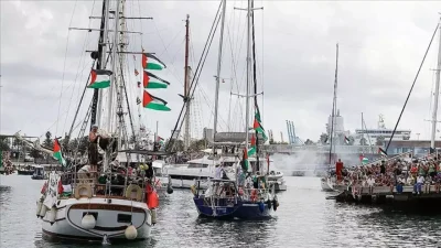 Gazze’ye yardım için yola çıkan Küresel Sumud Filosu’na İsrail saldırıları