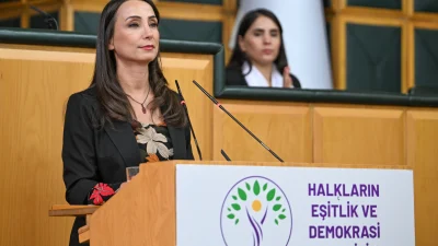 DEM Parti Eş Genel Başkanı Tülay Hatimoğulları, Gazze’de yaşananları “insanlığın