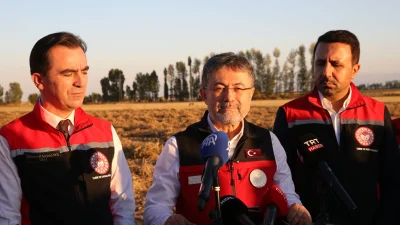 Tarım ve Orman Bakanı İbrahim Yumaklı, Bitlis’te kuru fasulye hasadına