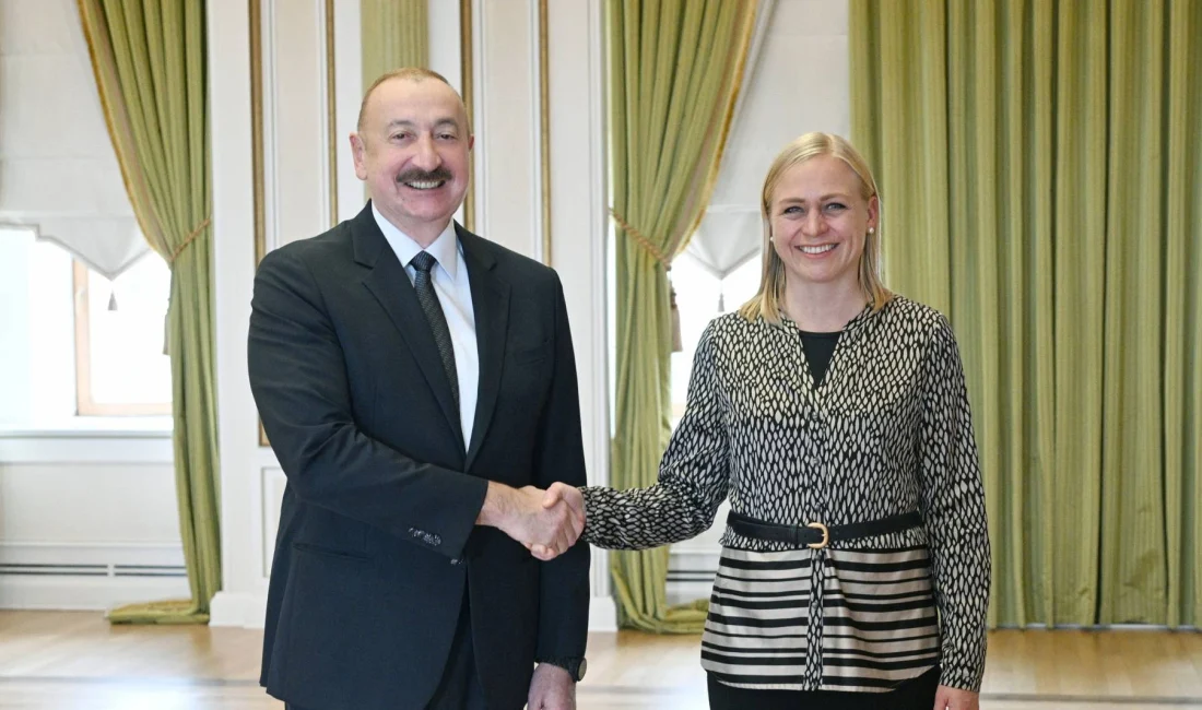 Azerbaycan Cumhurbaşkanı İlham Aliyev, AGİT Dönem Başkanı Valtonen ile yaptığı