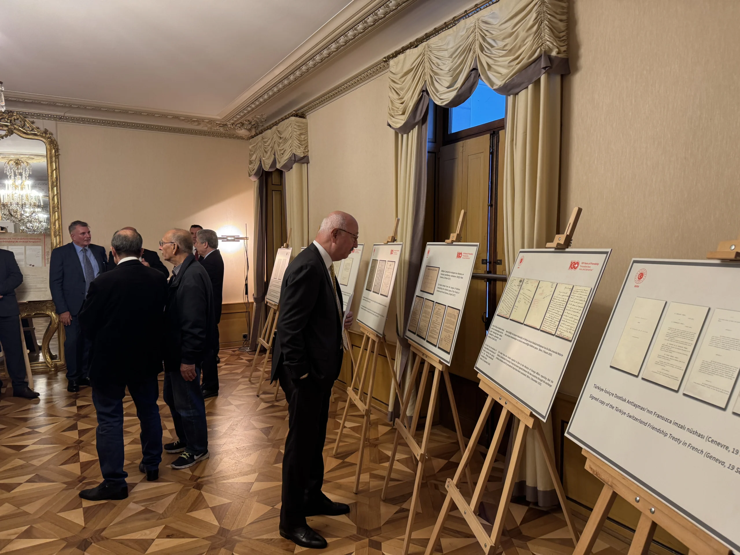 Türkiye ile İsviçre arasındaki diplomatik ilişkilerin 100. yılı, Bern’de açılan