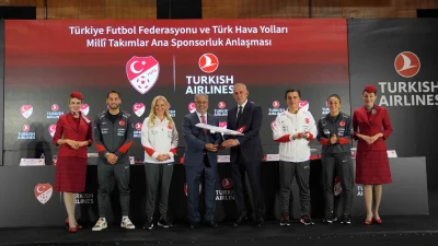 Türkiye Futbol Federasyonu (TFF), Türk Hava Yolları (THY) ile milli