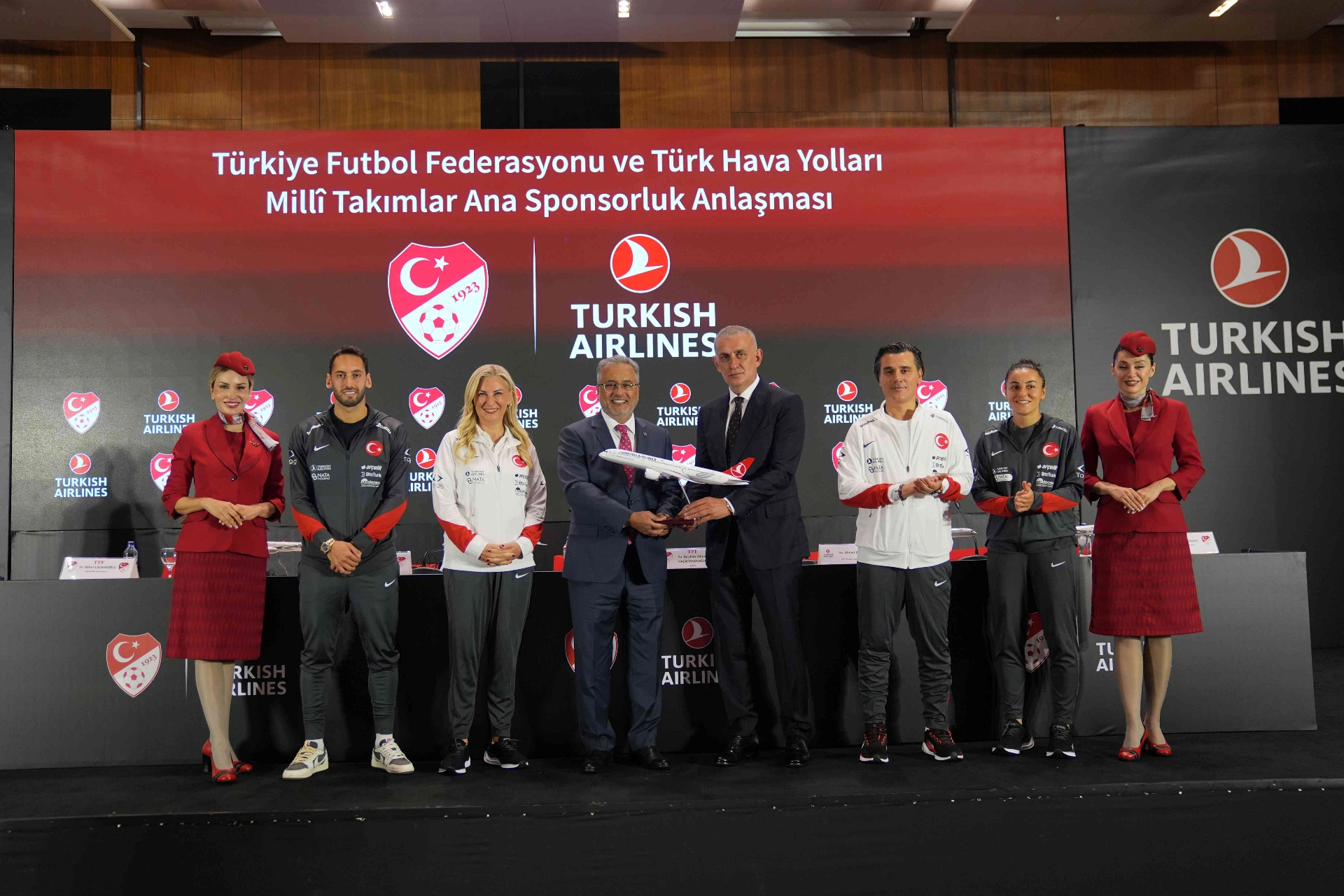 Türkiye Futbol Federasyonu (TFF), Türk Hava Yolları (THY) ile milli
