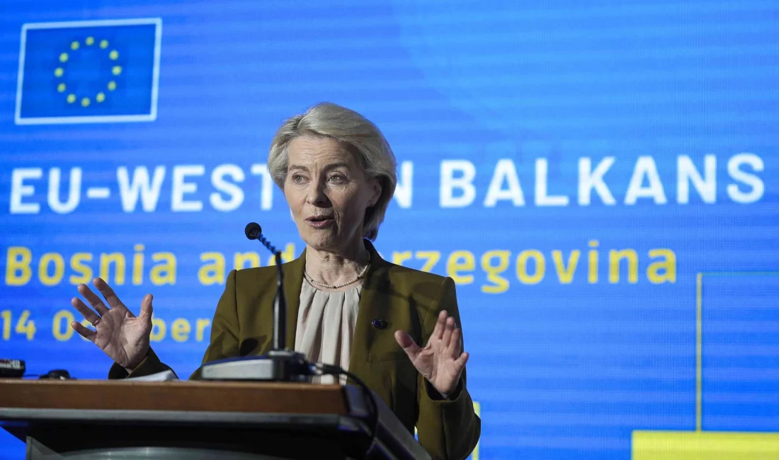 AB Komisyonu Başkanı Ursula von der Leyen, Saraybosna ziyaretinde Bosna