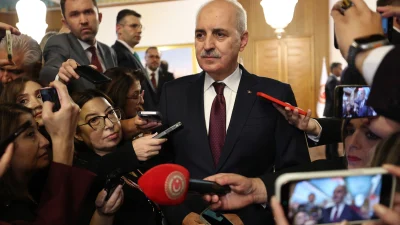 TBMM Başkanı Numan Kurtulmuş, İsrail’in Sumud Filosu’na olası müdahalesine karşı
