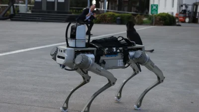 Milli robot köpek PROTEO, 2026’da sahaya çıkıyor Yerli teknolojiyle geliştirilen 4 bacaklı robot köpek PROTEO, 2026’da görev