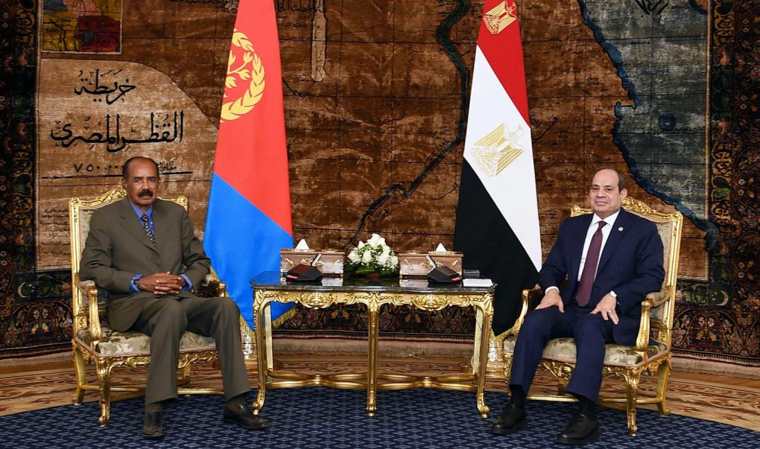 Mısır Cumhurbaşkanı Sisi ile Eritre Devlet Başkanı Afewerki, Sudan’daki çatışmaların