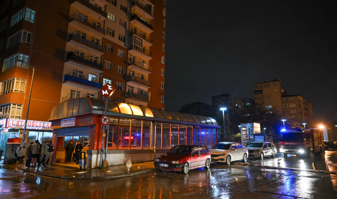Ankara’da Demetevler Metro İstasyonu’nda çıkan dumanlar korku ve paniğe neden