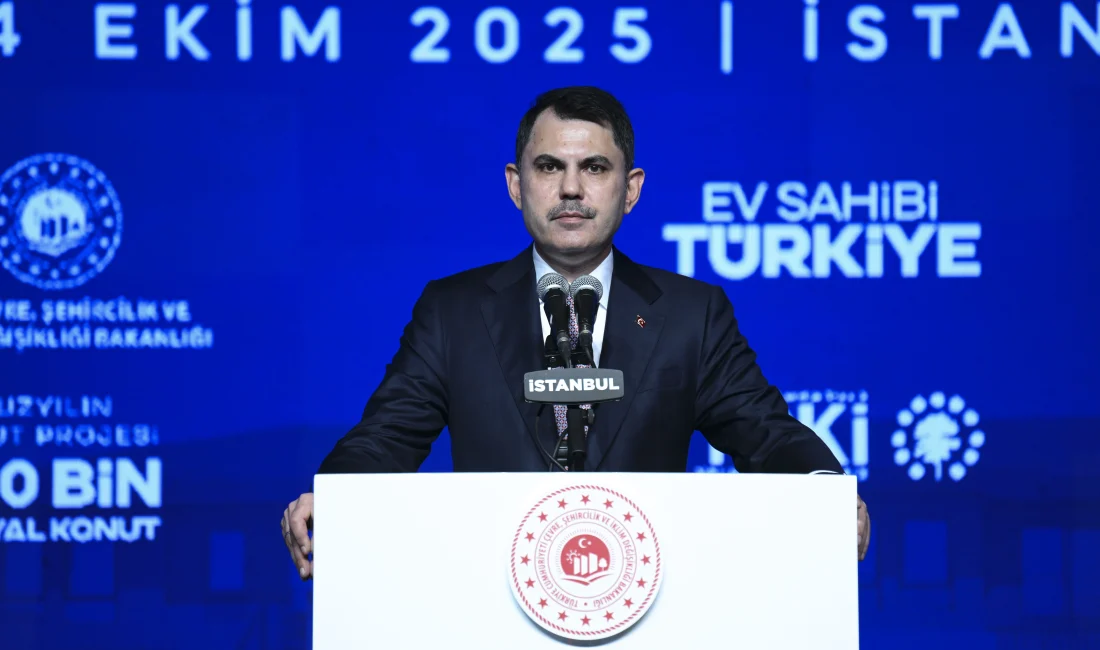 Bakan Kurum, “Yüzyılın Konut Projesi” kapsamında 500 bin konut inşa