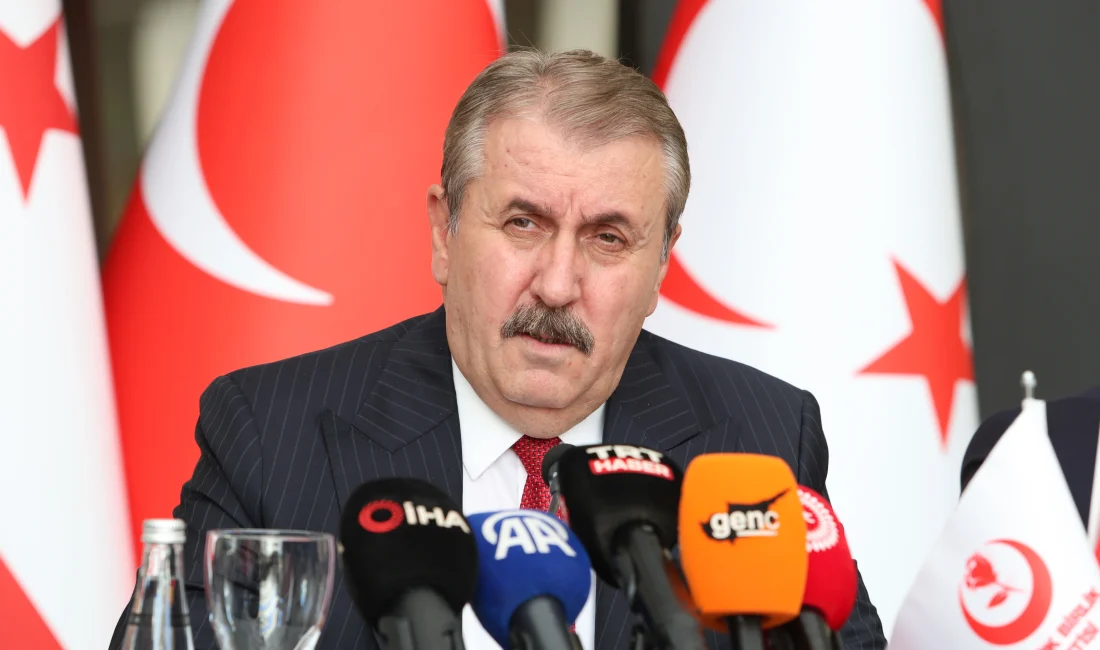 BBP Lideri Mustafa Destici, İsrail’in Gazze’deki askeri operasyonlarının nihai amacının